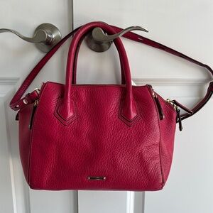 Rebecca Minkoff elegant Fushia Leather Handbag